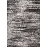 Nuloom Contemporary Faded Elsa Striped Vintage Area Rug, Grey 10'x14'