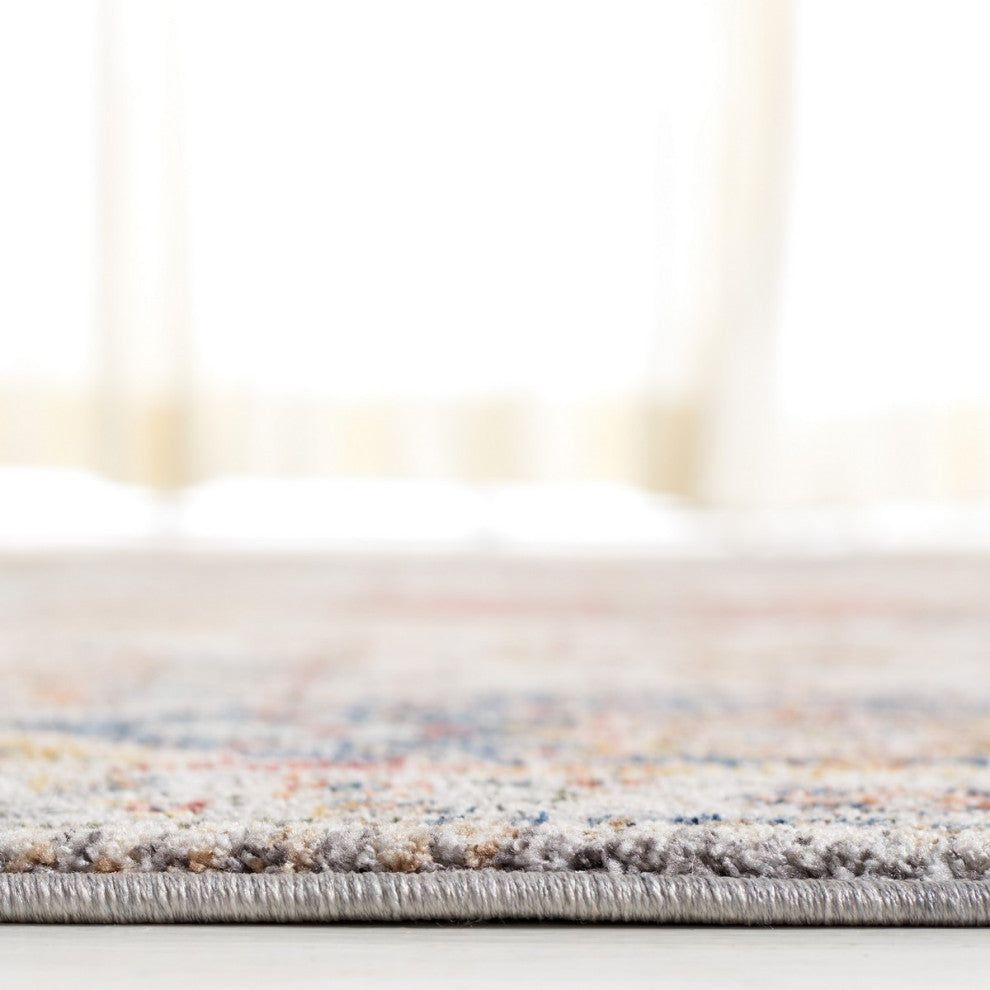 Safavieh Lauren Ralph Lauren Collection LRL1401 Rug, Ivory/Blue/Rust, 2'x8'