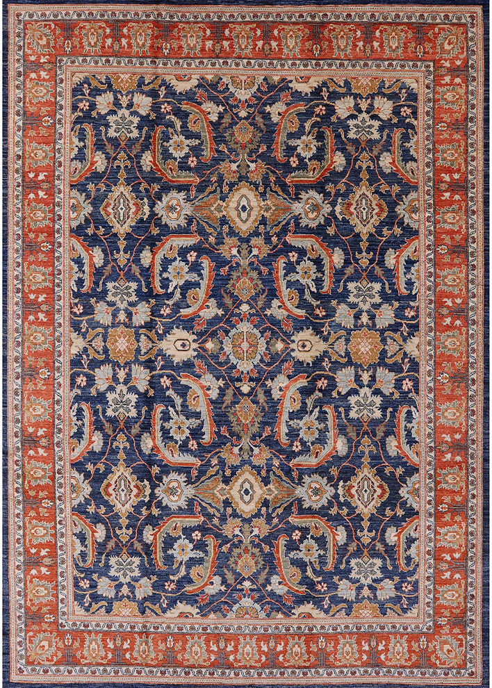 Ahgly Company Indoor Rectangle Mid-Century Modern Area Rugs, 2' x 5'