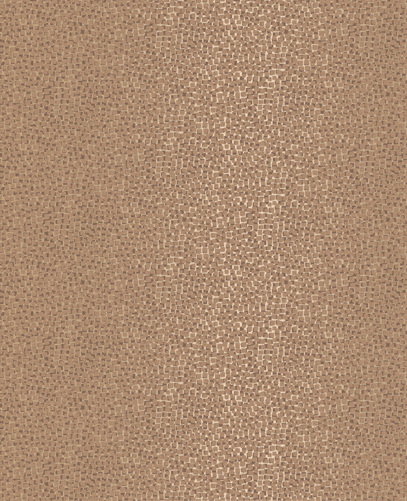 Ostinato Copper Geometric Wallpaper Bolt