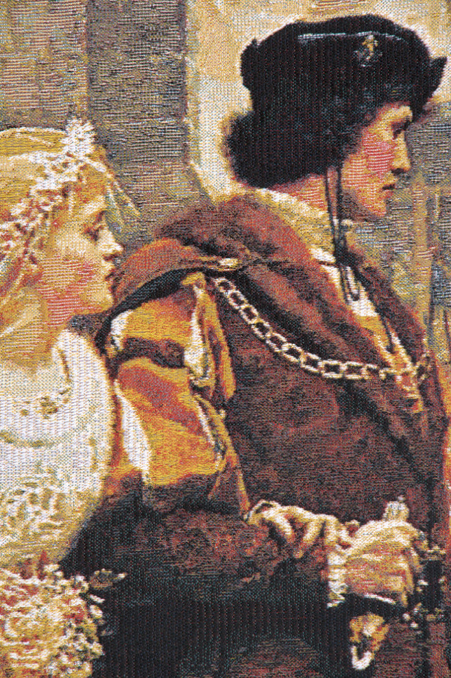 Call to Arms Without Border Belgian Wall Tapestry