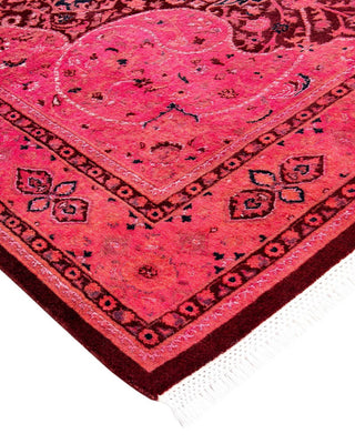 Fine Vibrance, One-of-a-Kind Hand-Knotted Area Rug Pink, 4'6"x7'3"