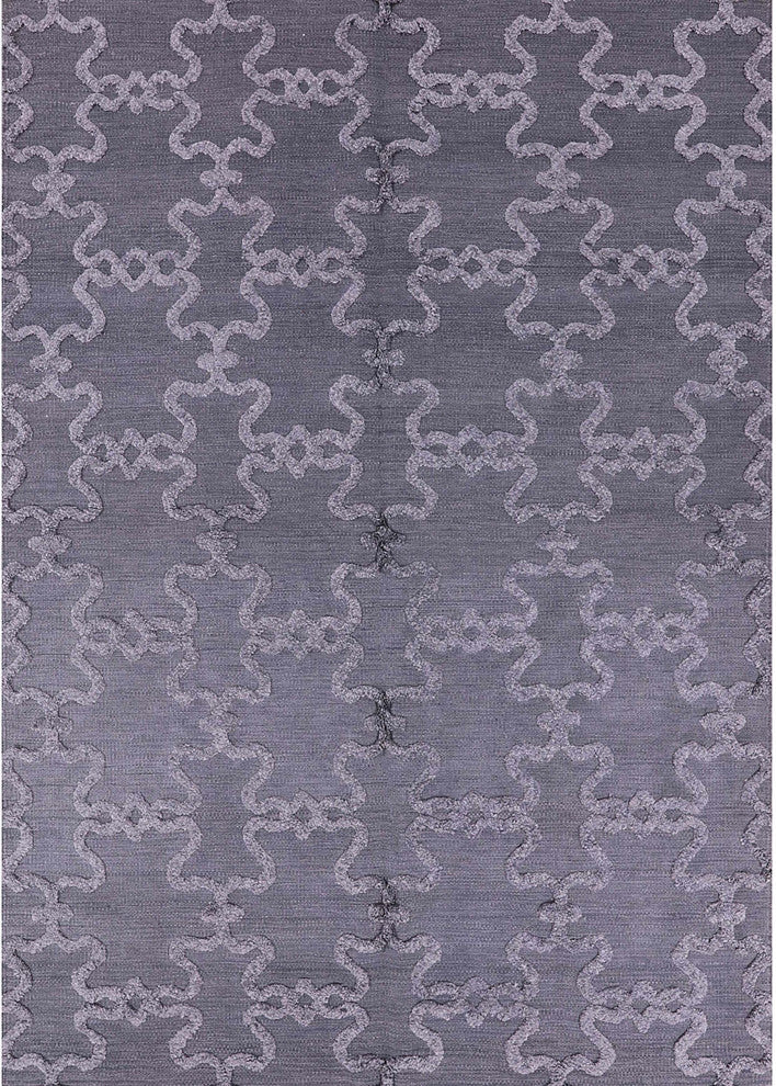 Ahgly Company Indoor Rectangle Mid-Century Modern Area Rugs, 7' x 9'