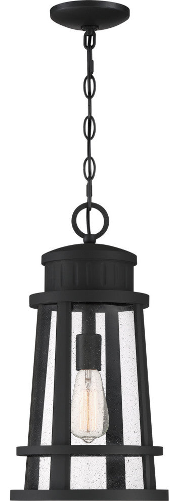 Quoizel DNM1910EK One Light Outdoor Lantern, Earth Black Finish