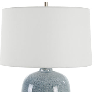 Uttermost Jubilee Sky Blue Table Lamp