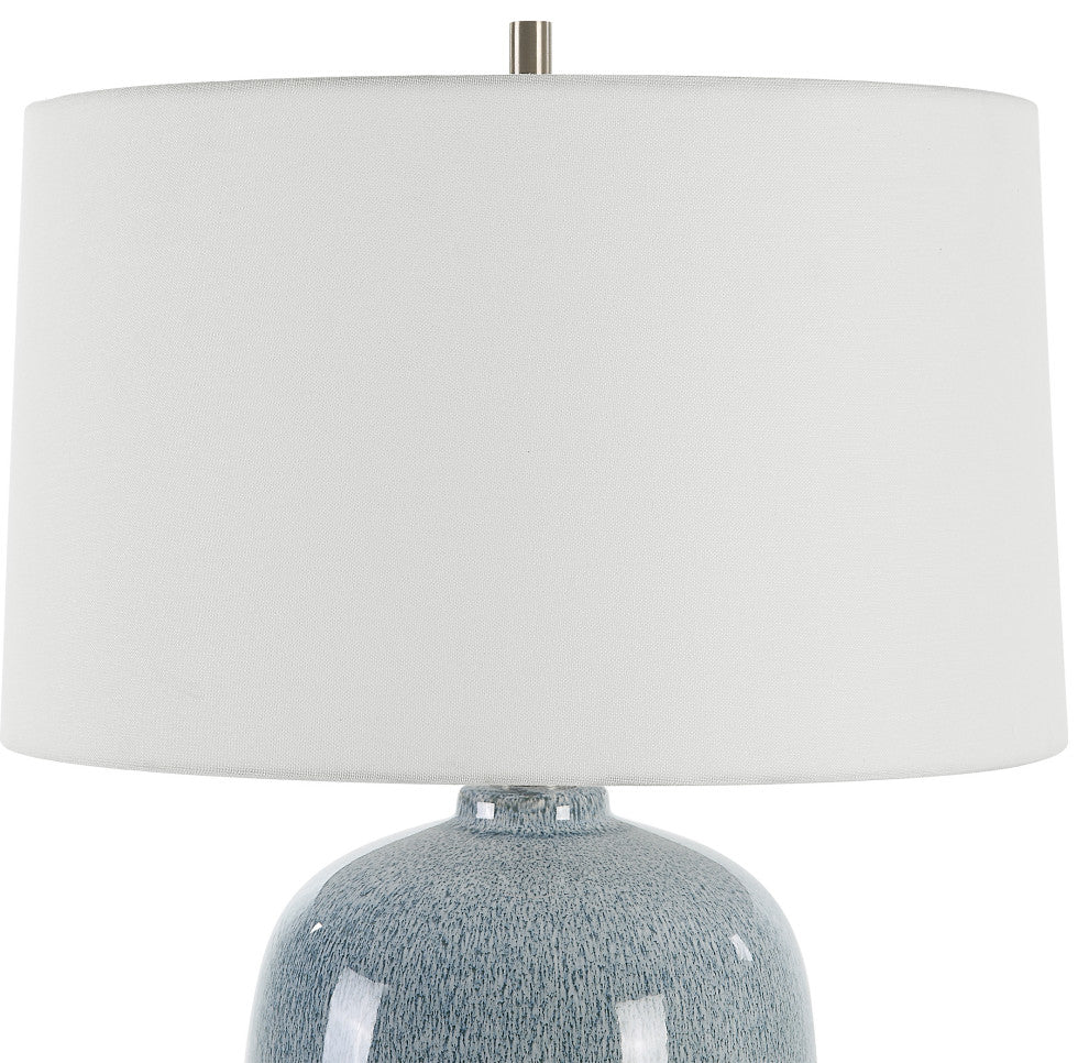 Uttermost Jubilee Sky Blue Table Lamp