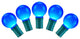 Vickerman X8Gcg32 25 Blue G30 Led Light On Green Wire 16' Christmas Light Strand
