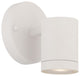 Textured White LED Wall Sconce from the LED Wall Sconces Collection