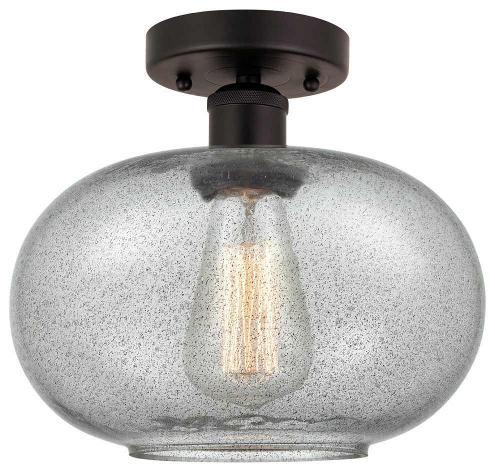 Innovations 616-1F-OB-G247 Gorham 1 Lt 9.5" Semi-Flush Mount, Oil Rubbed Bronze