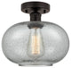 Innovations 616-1F-OB-G247 Gorham 1 Lt 9.5" Semi-Flush Mount, Oil Rubbed Bronze