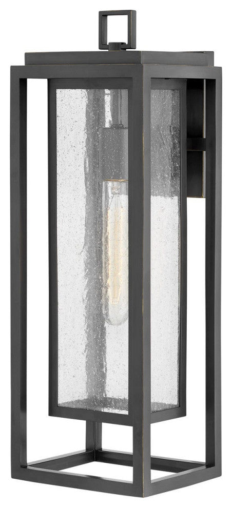 Hinkley 20" Republic Large Outdoor Wall Mount Lantern, Oil-Rubbed Bronze