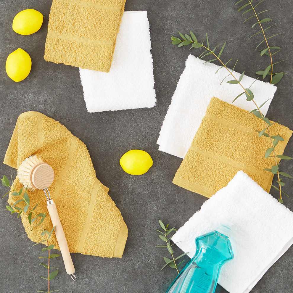 Lemongrass Basic Chef Terry Dishcloth (Set of 6)