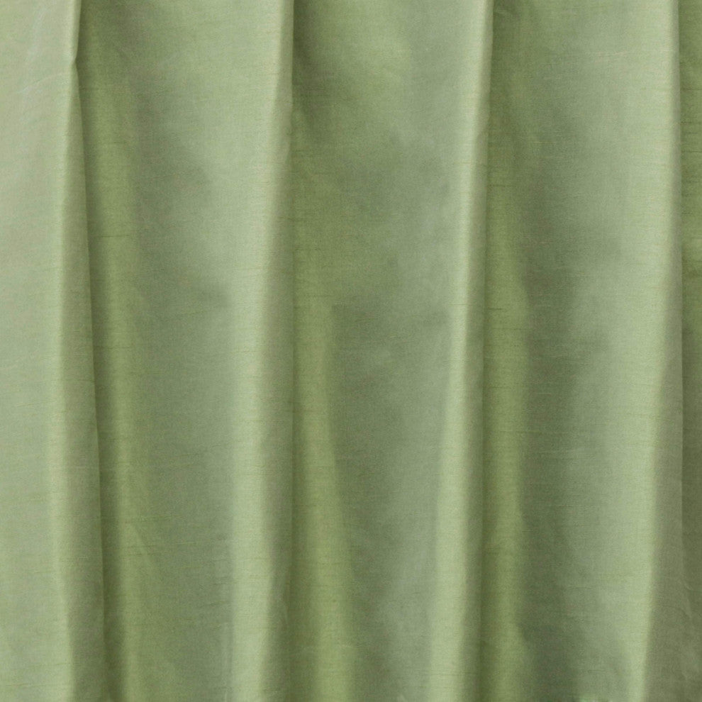 Light Green Art Silk Fabric By The Yard, 6 Yards For Curtain, Dress Wholesale