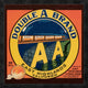 "Double A Brand Oranges" Framed Canvas Giclee by Western Litho., 24x24"