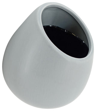 Arcadia Garden Products Large Round Wall Planter, Light Gray