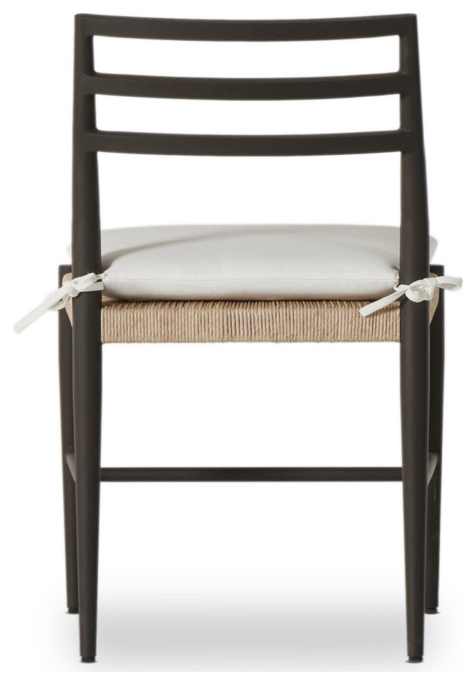 Glenmore Outdoor Dining Chair Bronze, Vintage White, Stinson White