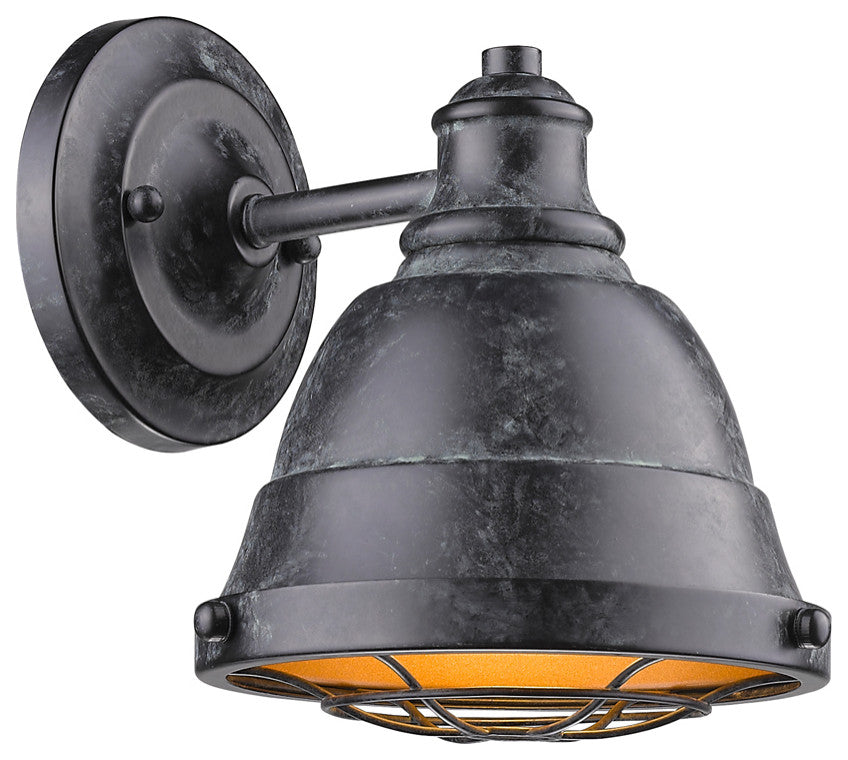 Bartlett 1-Light Bath Vanity, Black Patina