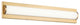 Matteo Lighting S08924AG Vanity Light, Aged Gold Brass Finish