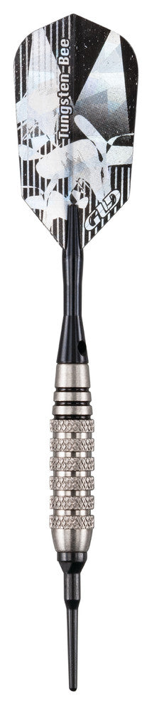 Tungsten Bee Soft Tip Darts, Knurled Barrel, 18 Grams