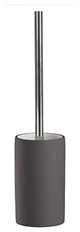 Anthracite Gray Porcelain Bathroom Accessories, Pur, Toilet Brush Set