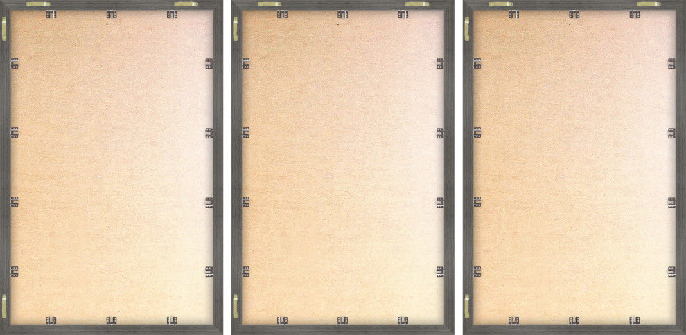 A Lone Bison Triptych, Set of 3, 12x18 Panels