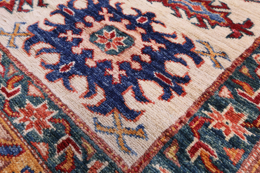 Super Kazak Hand Knotted Wool Rug 13' 0" X 17' 1" Q10309