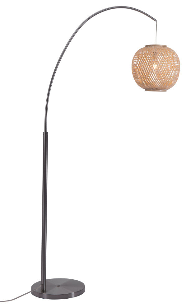 Halzey Floor Lamp Natural