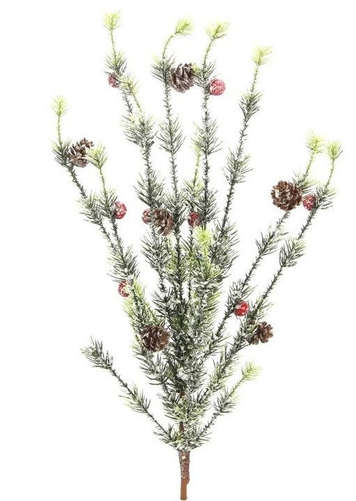 Seasonal Berry Pine Cone Spray