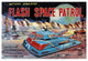 "Flash Space Patrol" Digital Paper Print by Retrotrans, 38"x26"