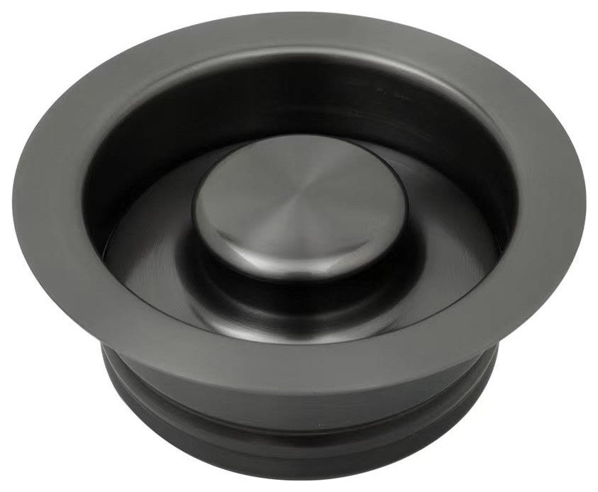 Starstar Kitchen Sink Stopper, Garbage Disposal Flange, Black, With Cover