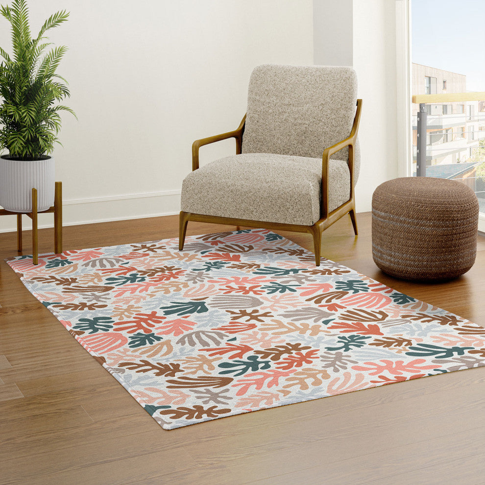 Avenie Matisse Inspired Shapes Area Rug