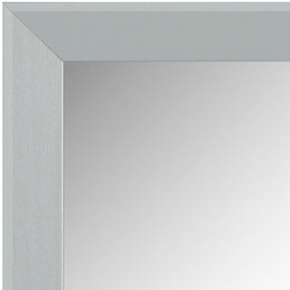 LaRue Framed Wall Mirror, Chrome, 20" X 36"