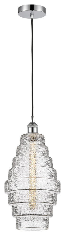 Innovations 616-1P-PC-G672-8-LED 1-Light Mini Pendant, Polished Chrome