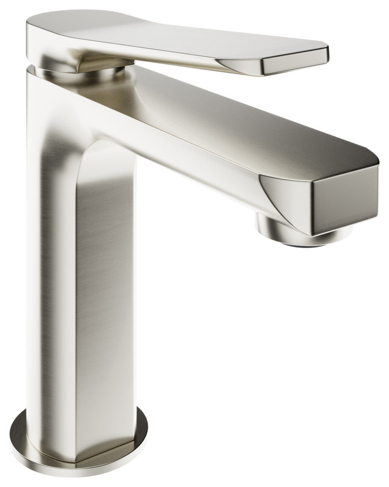 1-Handle Bathroom Faucet, Brushed Nickel