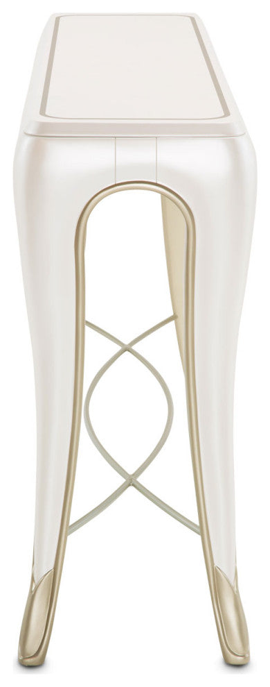 London Place Console Table - Creamy Pearl