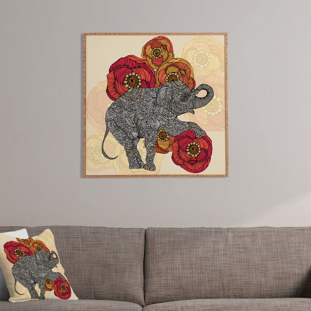 Deny Designs Valentina Ramos Rosebud Framed Wall Art