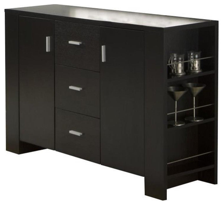 Bowery Hill Modern Buffet in Espresso