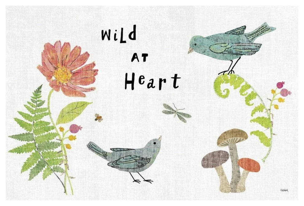 "Wild Wings I" Digital Paper Print by Sue Schlabach, 20"x14"