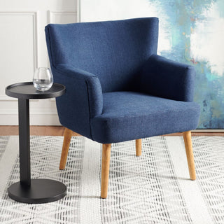 Safavieh Delfino Accent Chair, Navy