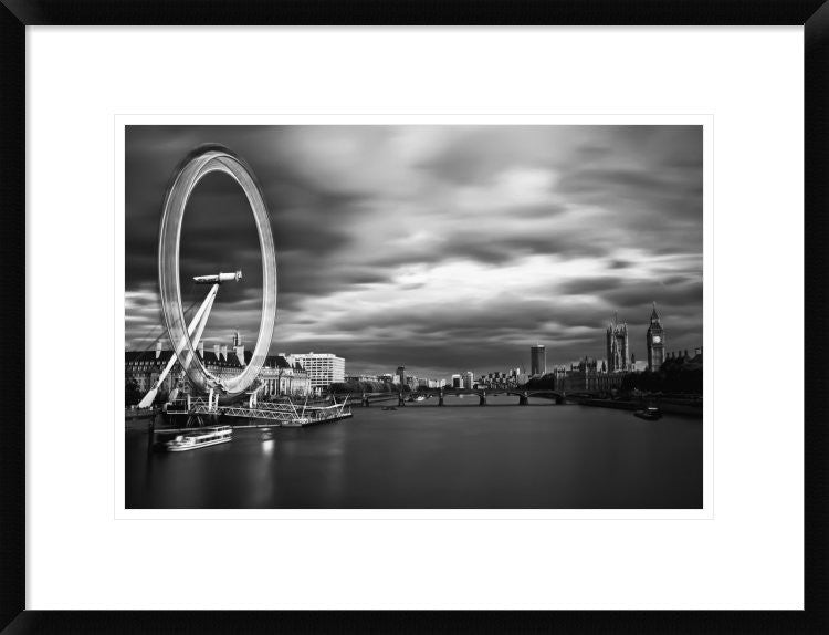 "Movement" Framed Digital Print by Arthit Somsakul, 26"x20"