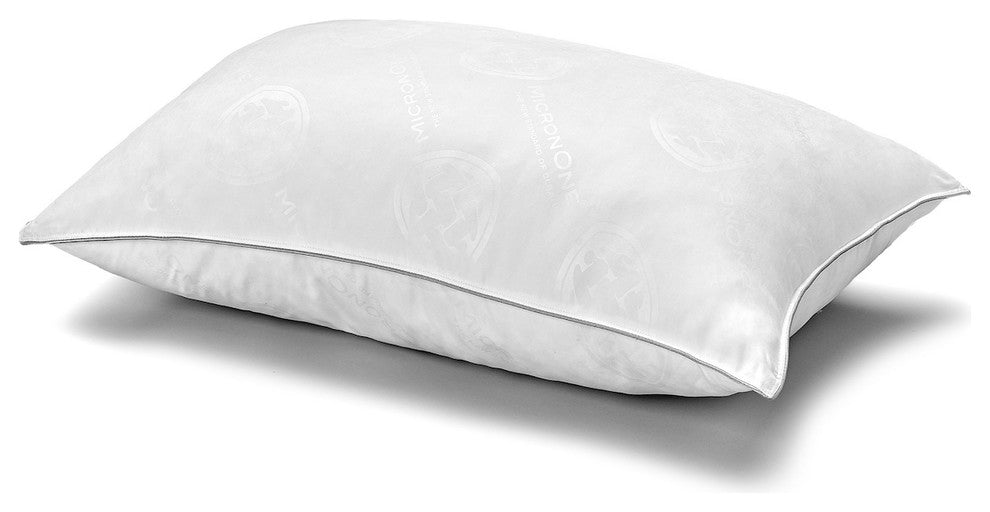 Micronone White Goose Down Soft Stomach Sleeper Pillow, King
