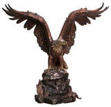 Eagle Landing 41"  Bronze Sculpture