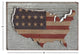 "Land of Liberty" Metal and Wood Wall Sign