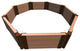 Classic Sienna 5' X 5' X 11" 'St. John Baptistry' Raised Garden Bed - 2" Profile