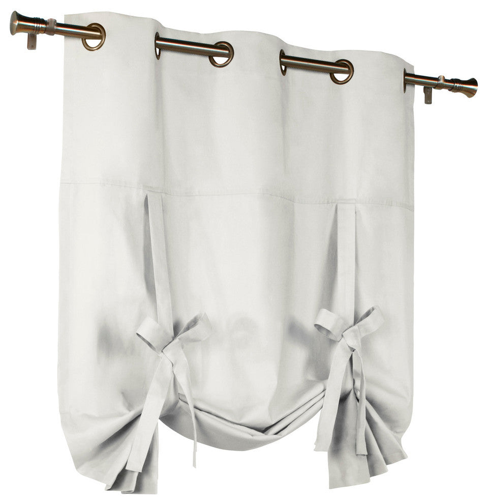 Weathermate Grommet Curtain Tie-up 40 x 63 in White