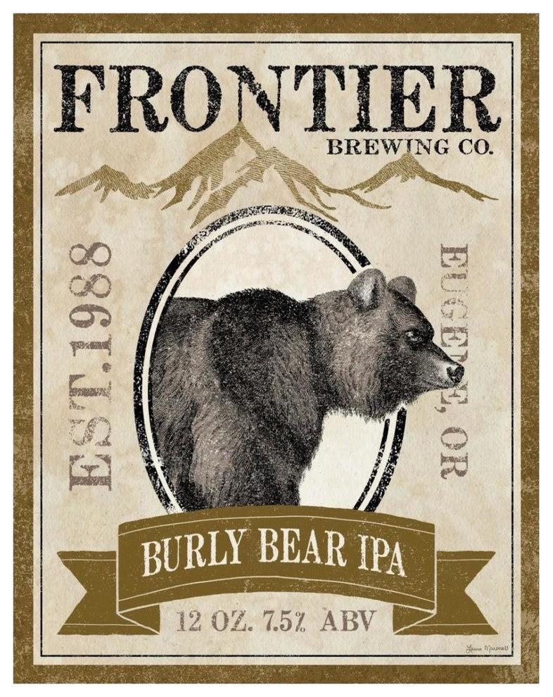 "Frontier Brewing IV" Digital Paper Print by Laura Marshall, 24"x30"