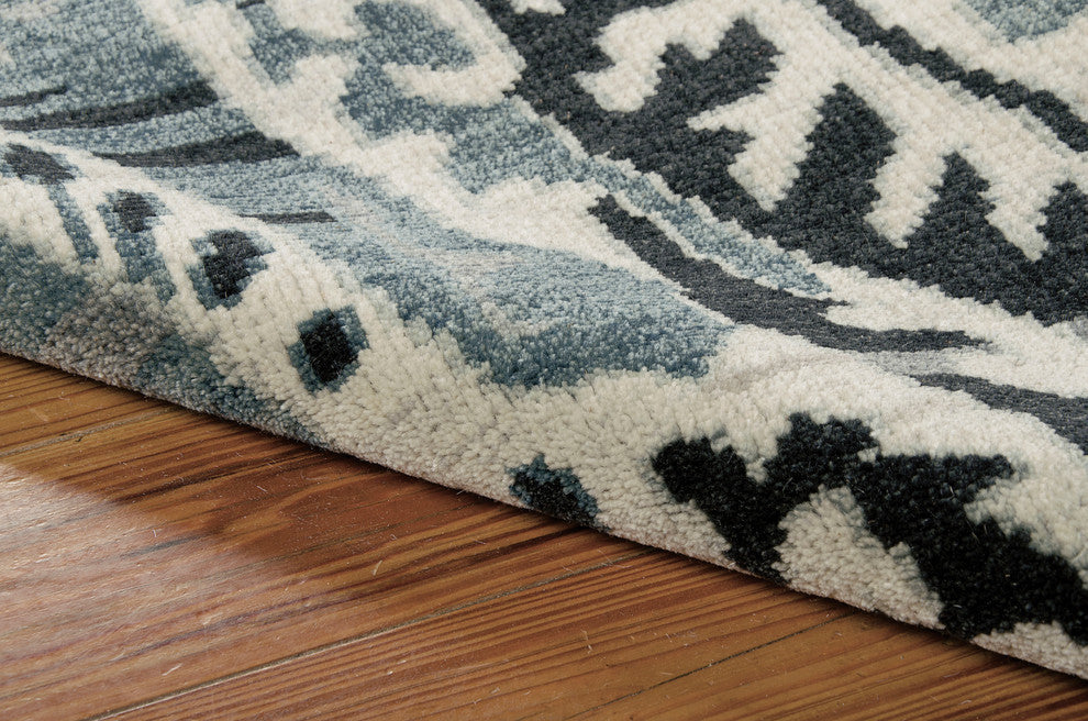 NOURISON DUNE INDIGO AREA RUG