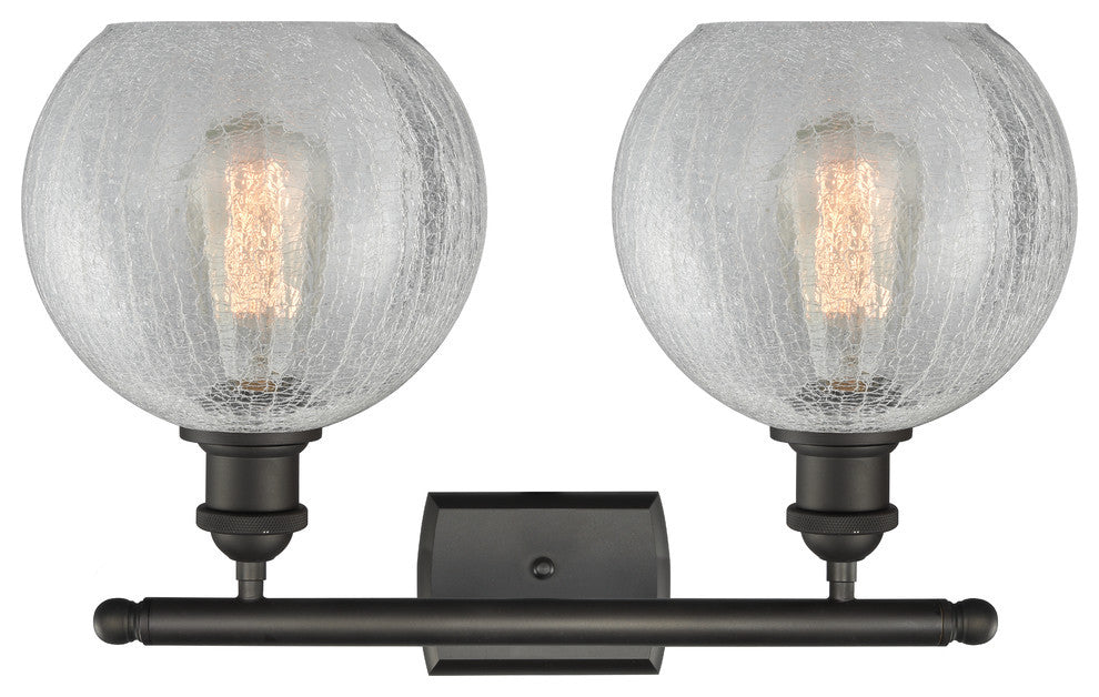 INNOVATIONS LIGHTING 516-2W-OB-G125-LED Athens 2 Light Bath Vanity Light
