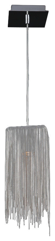 Avenue Lighting Fountain Blvd. 1-Light Pendant, Chrome