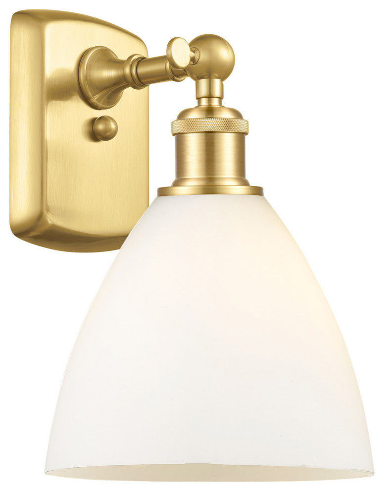 Innovations 516-1W-SG-GBD-751 1-Light Sconce, Satin Gold